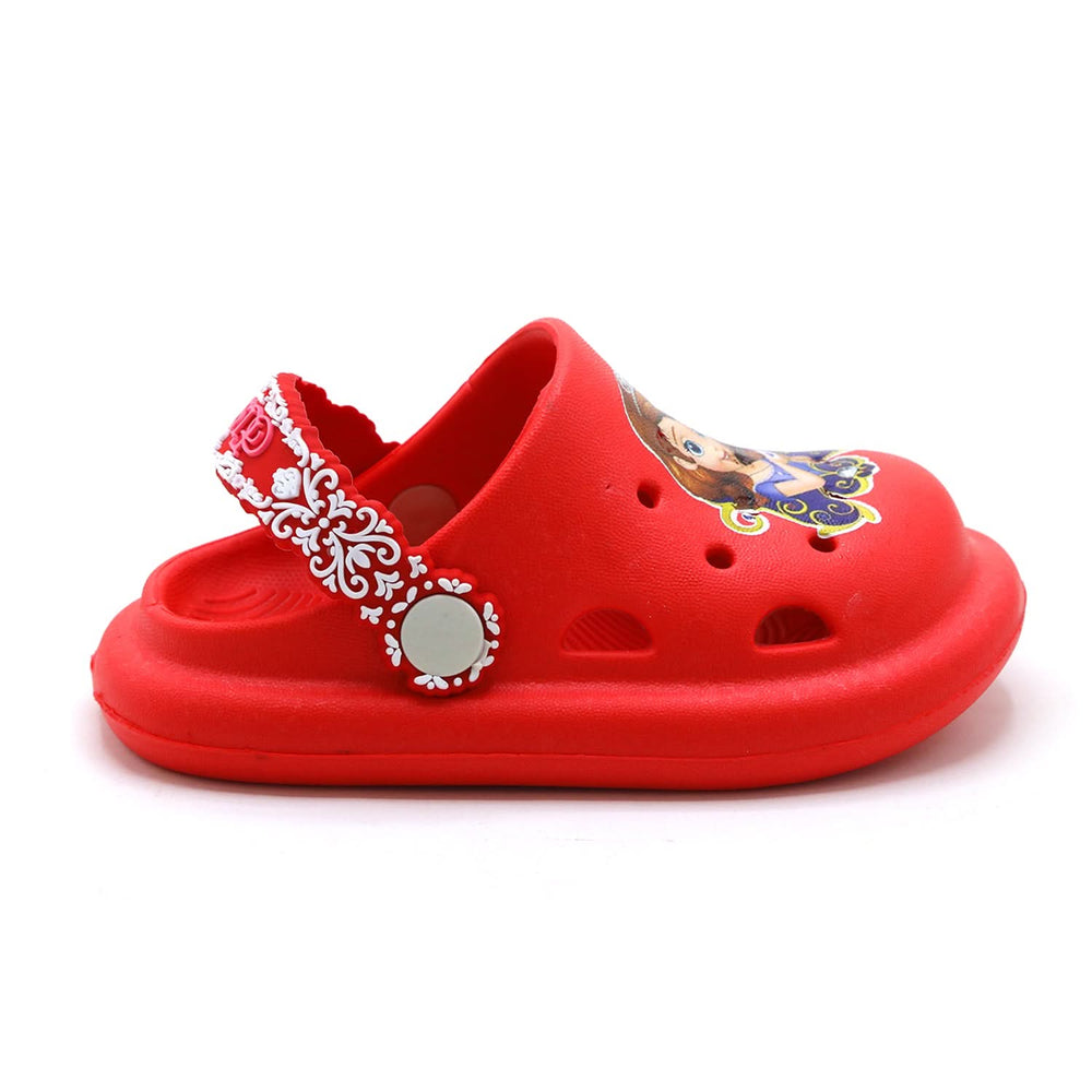Girls Clogs Sandal - Red, Girls Sandals, Chase Value, Chase Value