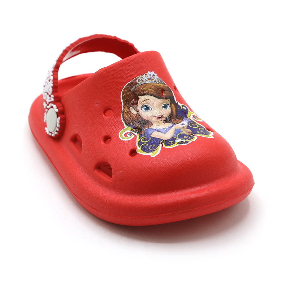 Girls Clogs Sandal - Red, Girls Sandals, Chase Value, Chase Value