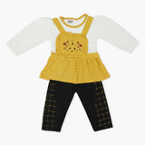 Girls Tights Suit - Mustard, Girls Suits, Chase Value, Chase Value