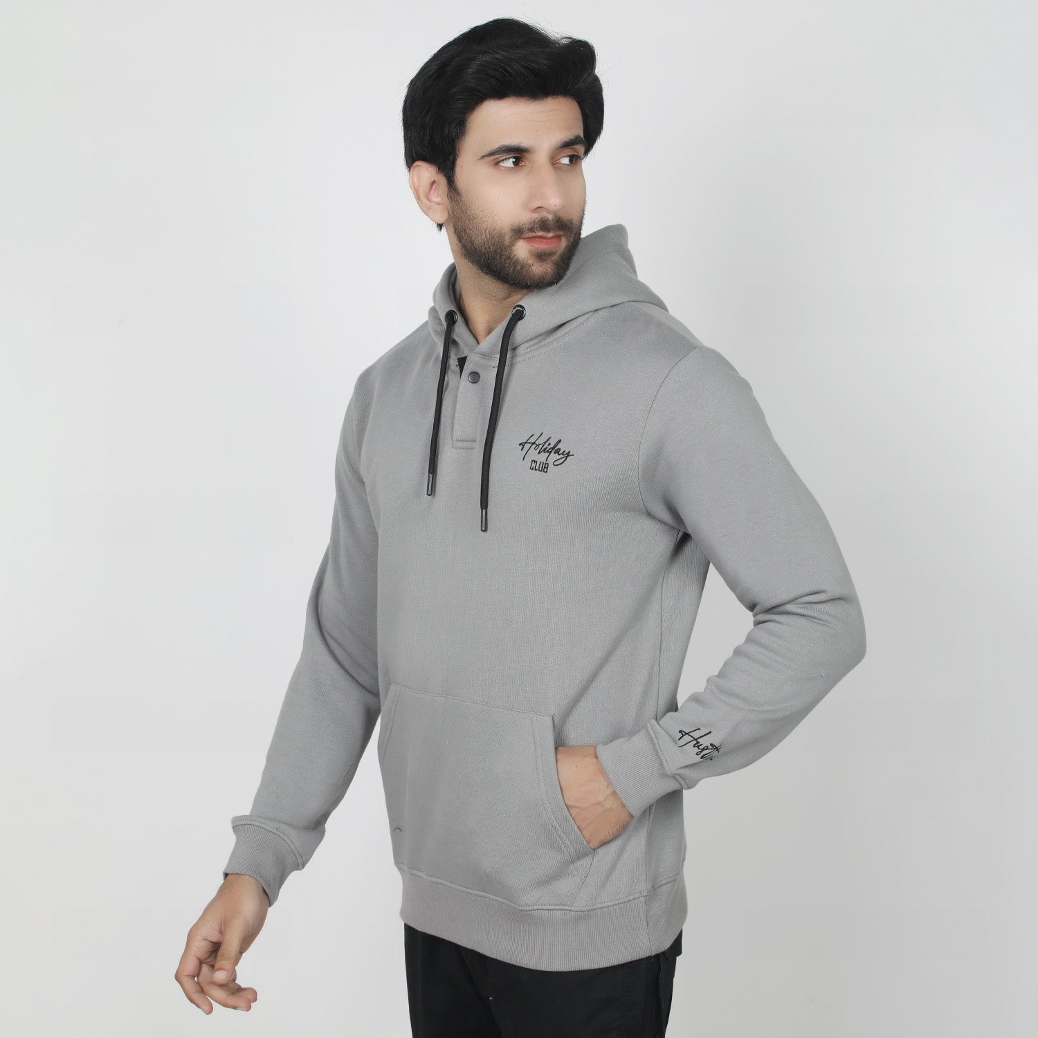 Eminent Men's Full Sleeves Sweat Shirt - Grey, Men's Sweater & Sweat Shirts, Eminent, Chase Value