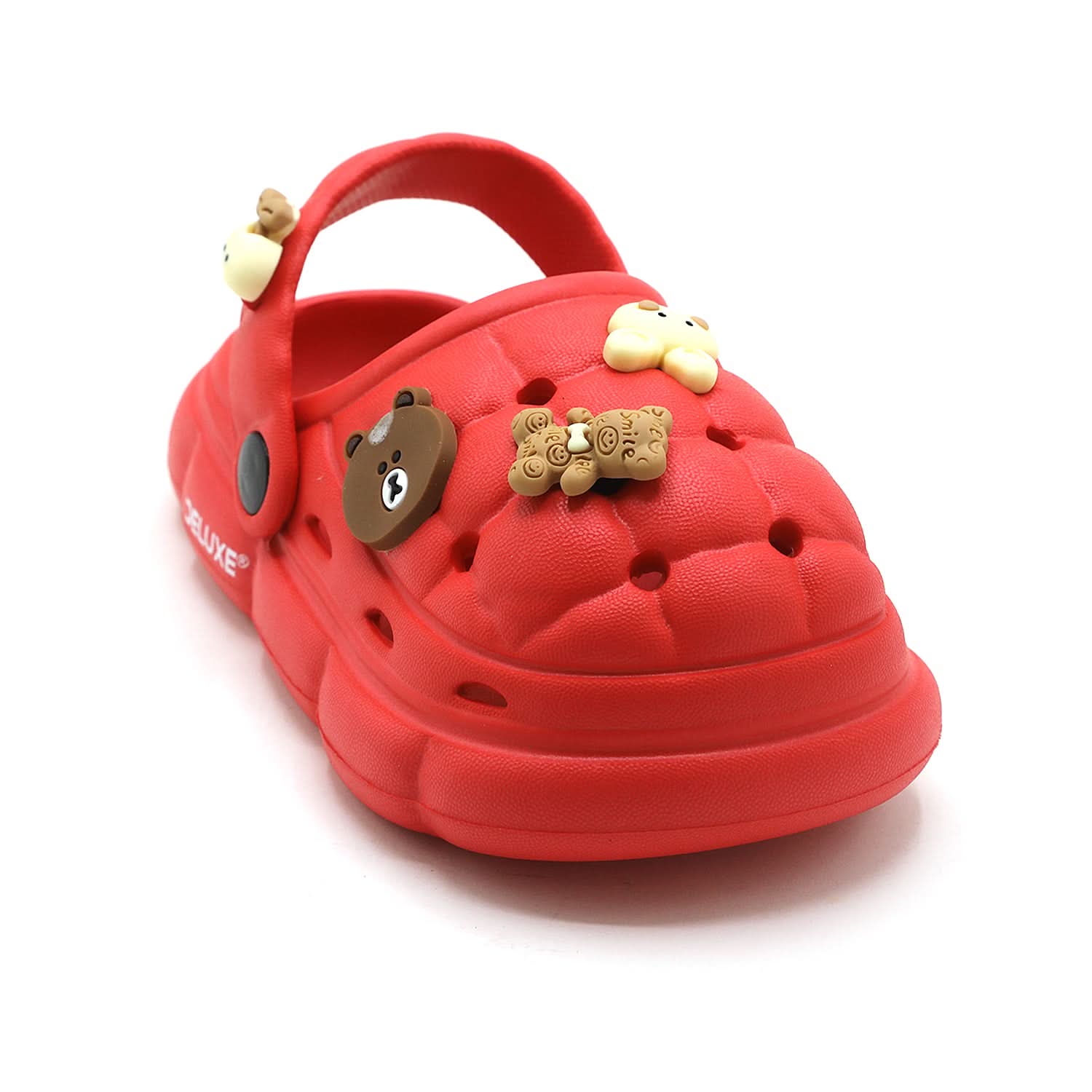 Girls Clogs Sandal - Red, Girls Sandals, Chase Value, Chase Value