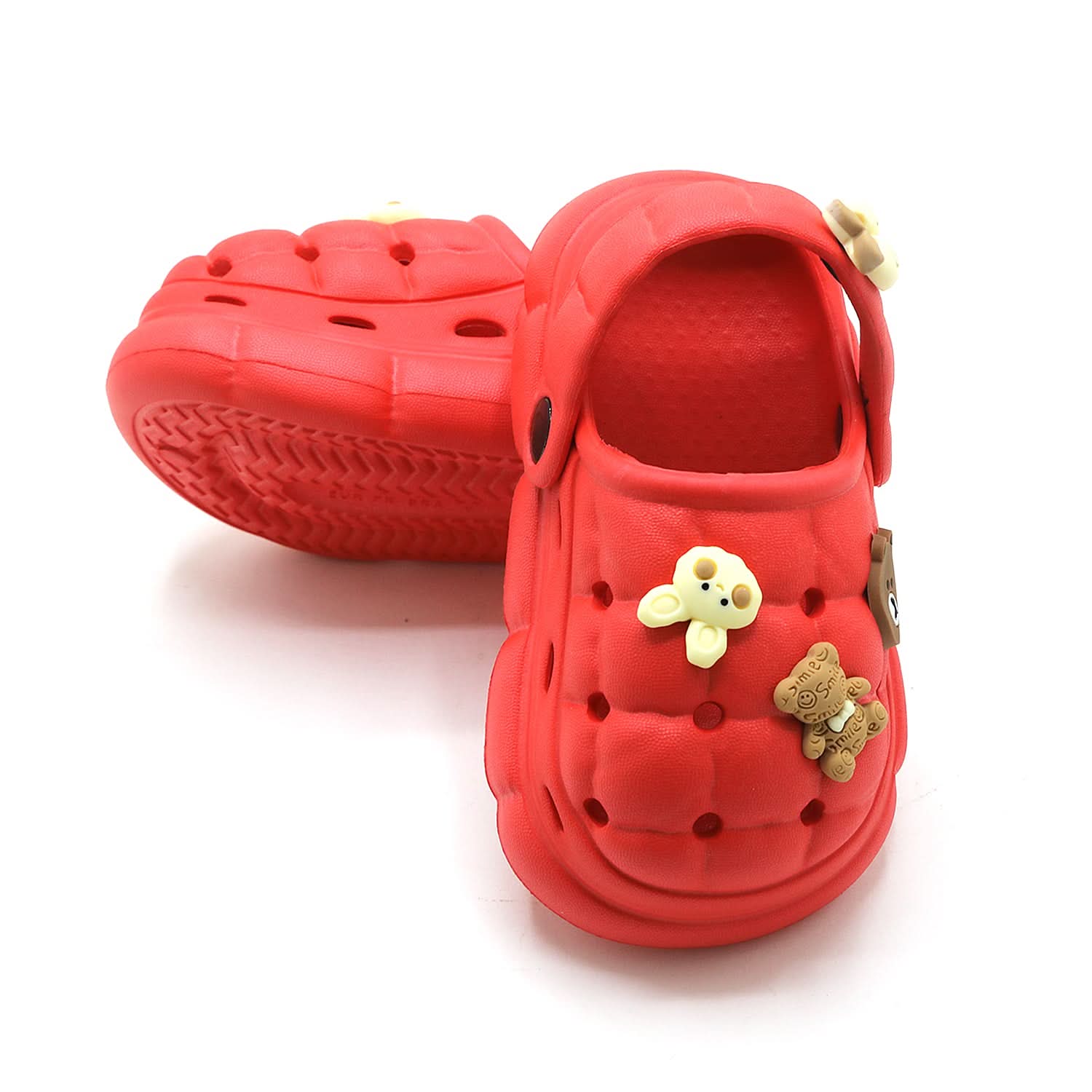 Girls Clogs Sandal - Red, Girls Sandals, Chase Value, Chase Value