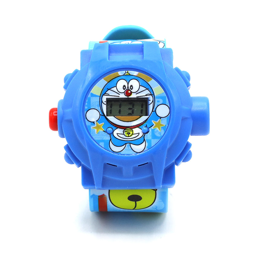 Projector Light Digital Watch - Sky Blue