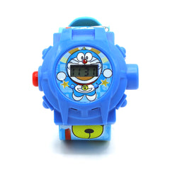 Projector Light Digital Watch - Sky Blue