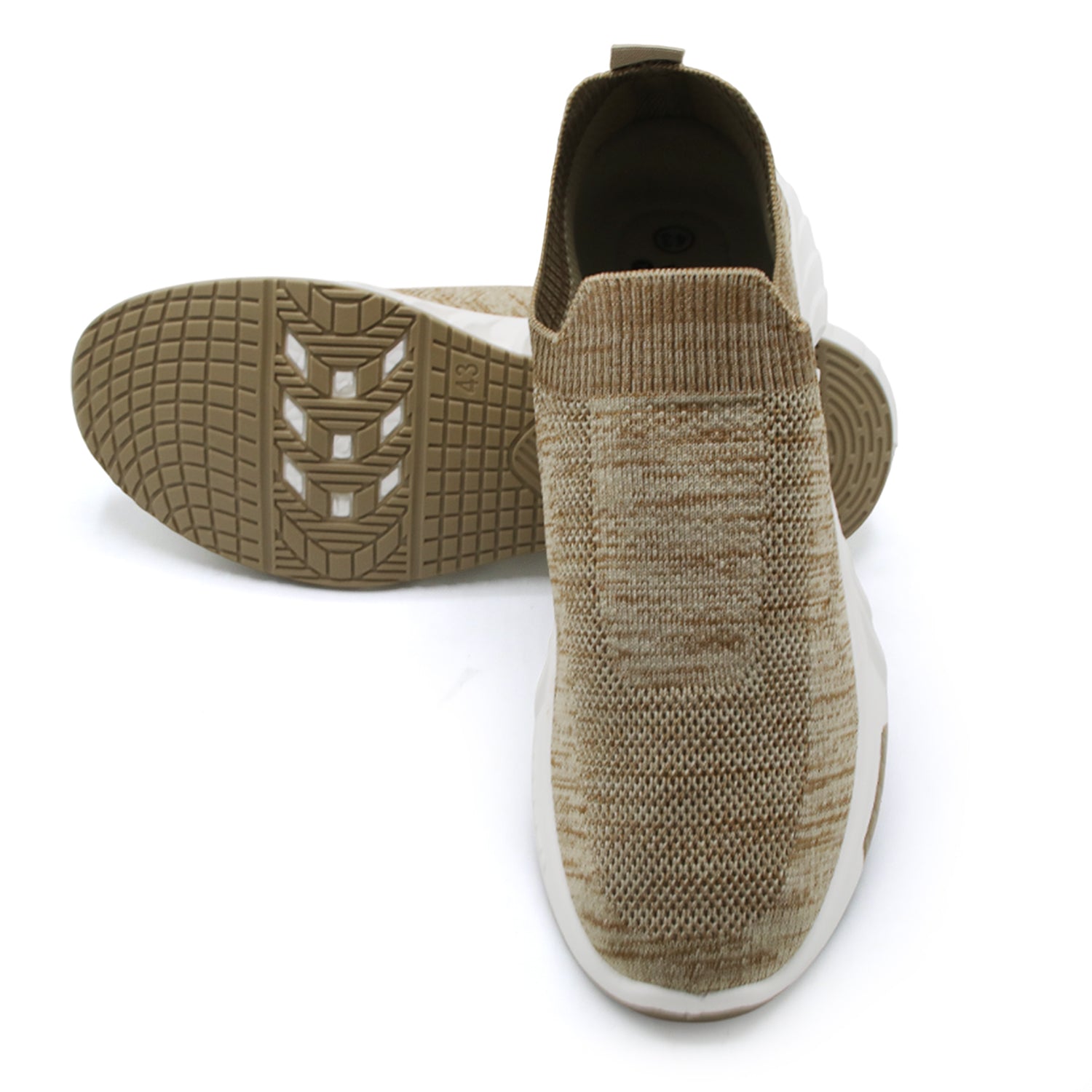 Men's Breathable Mesh Walking Skechers - Fawn, Men's Casual Shoes, Chase Value, Chase Value