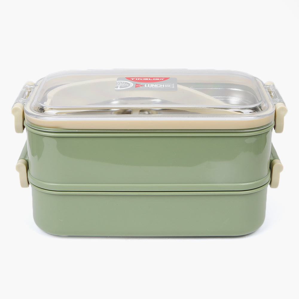 Lunch Box - Olive Green, Tiffin Boxes & Bottles, Chase Value, Chase Value