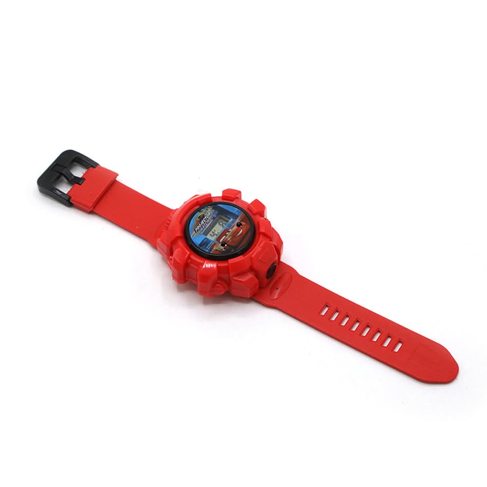 Projector Light Digital Watch - Red, Kids Watches, Chase Value, Chase Value