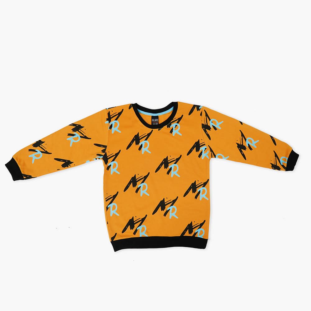 Boys Sweat Shirt - Yellow, Boys Hoodies & Sweat Shirts, Chase Value, Chase Value