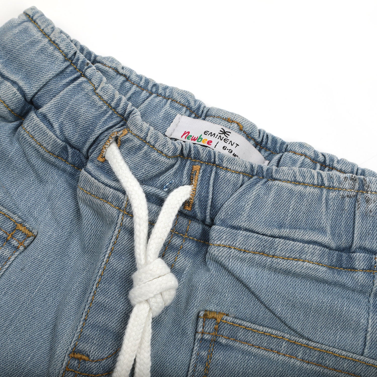 Eminent Newborn Girls Denim Pant - Ice Blue, Newborn Girls Shorts Skirts & Pants, Eminent, Chase Value