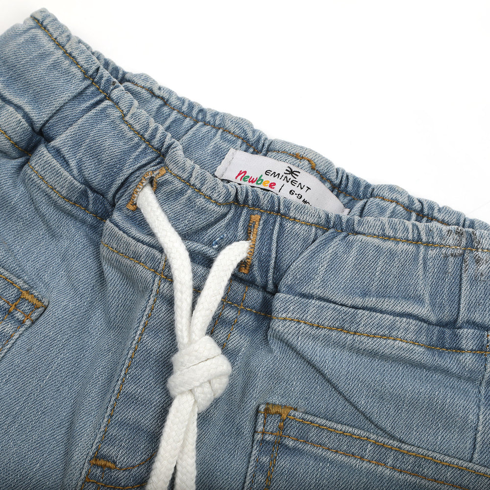 Eminent Newborn Girls Denim Pant - Ice Blue, Newborn Girls Shorts Skirts & Pants, Eminent, Chase Value