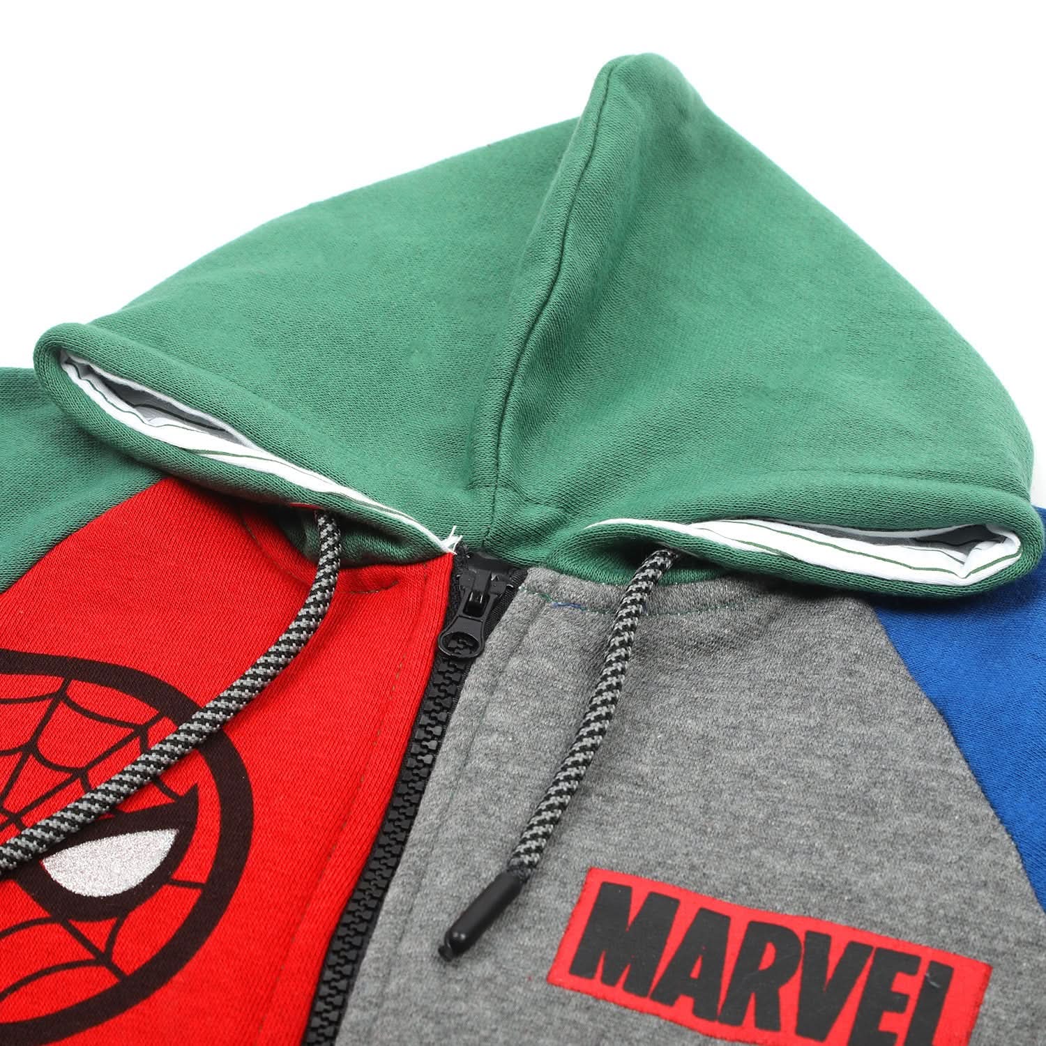 Boys Full Sleeves Zipper Hoodie - Green, Boys Hoodies & Sweat Shirts, Chase Value, Chase Value