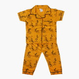 Newborn Girls Night Suit - Mustard, Newborn Girls Sets & Suits, Chase Value, Chase Value
