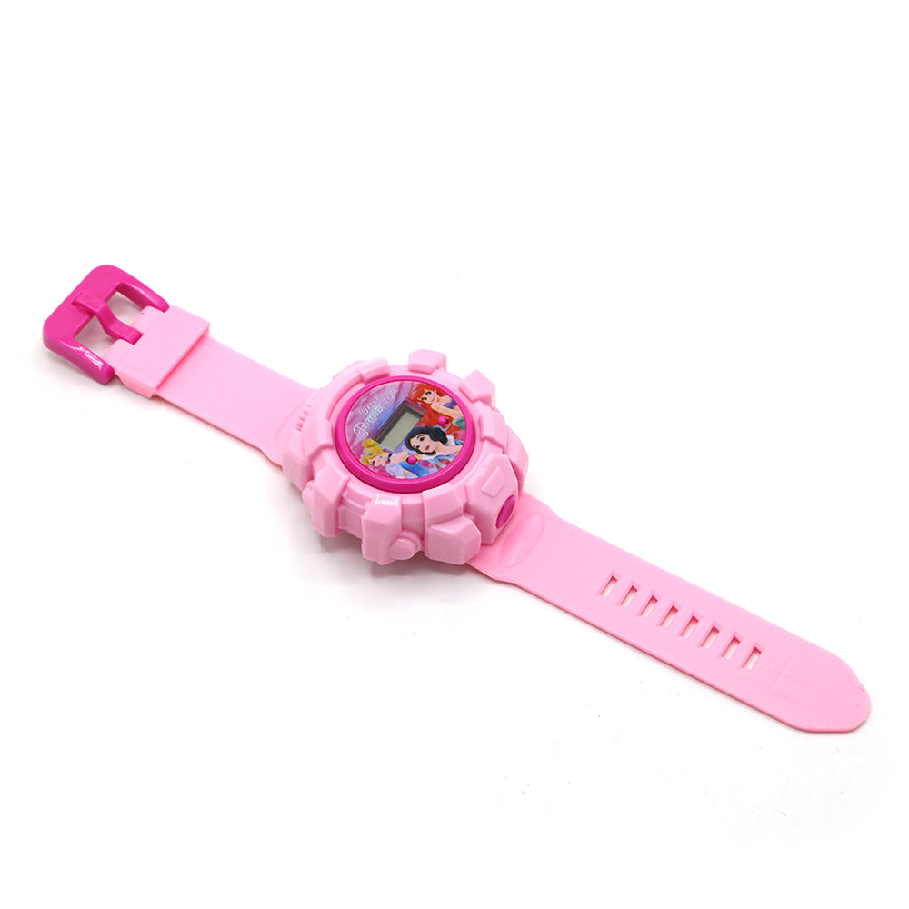 Projector Light Digital Watch - Pink, Kids Watches, Chase Value, Chase Value