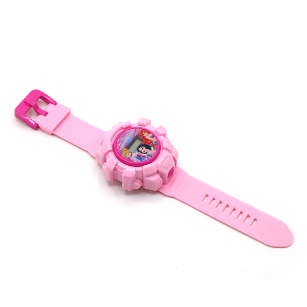 Projector Light Digital Watch - Pink