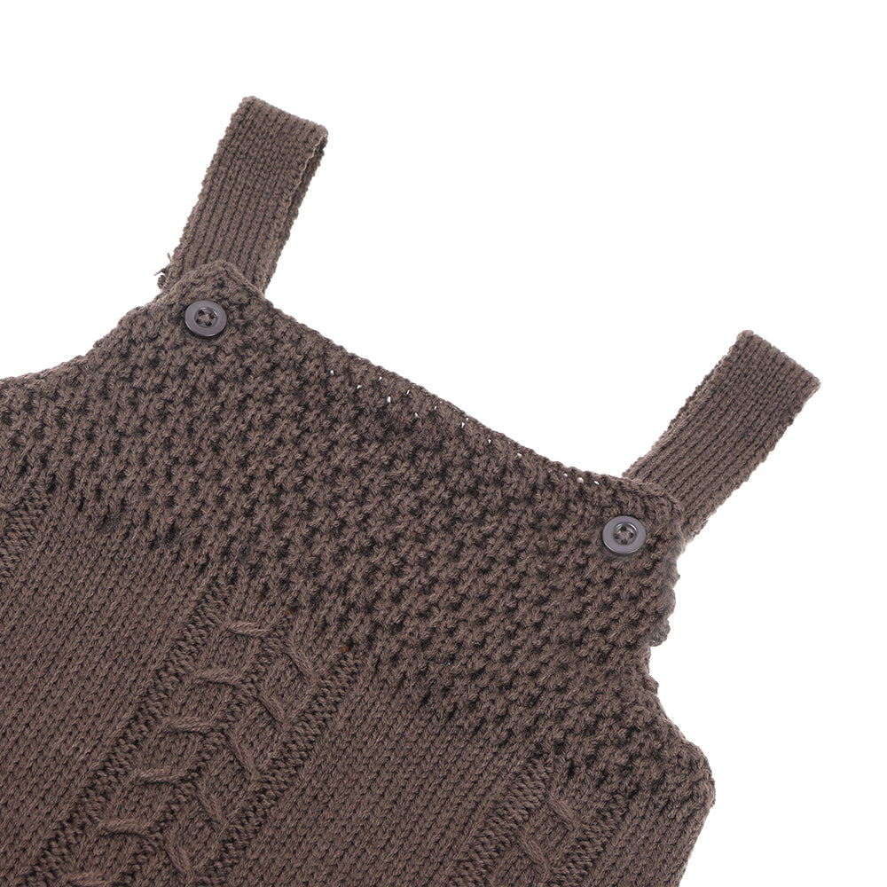 Newborn Girls Romper - Coffee, Newborn Girls Rompers, Chase Value, Chase Value