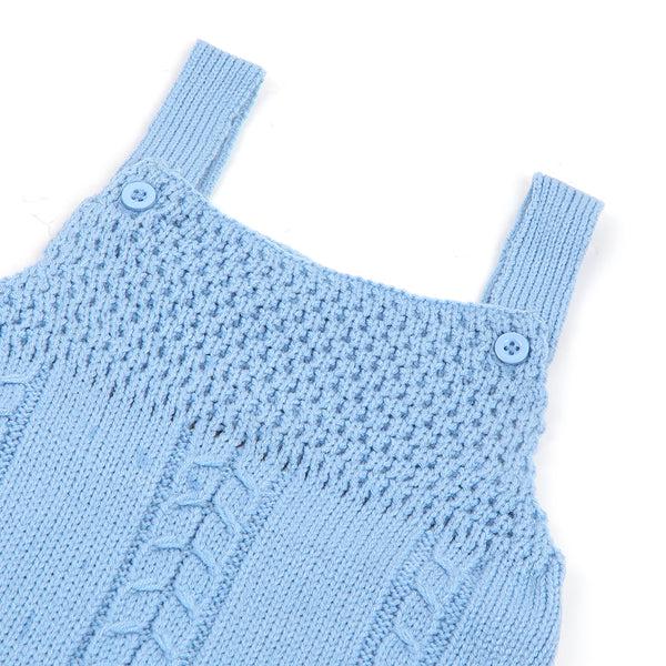 Newborn Girls Romper - Sky Blue