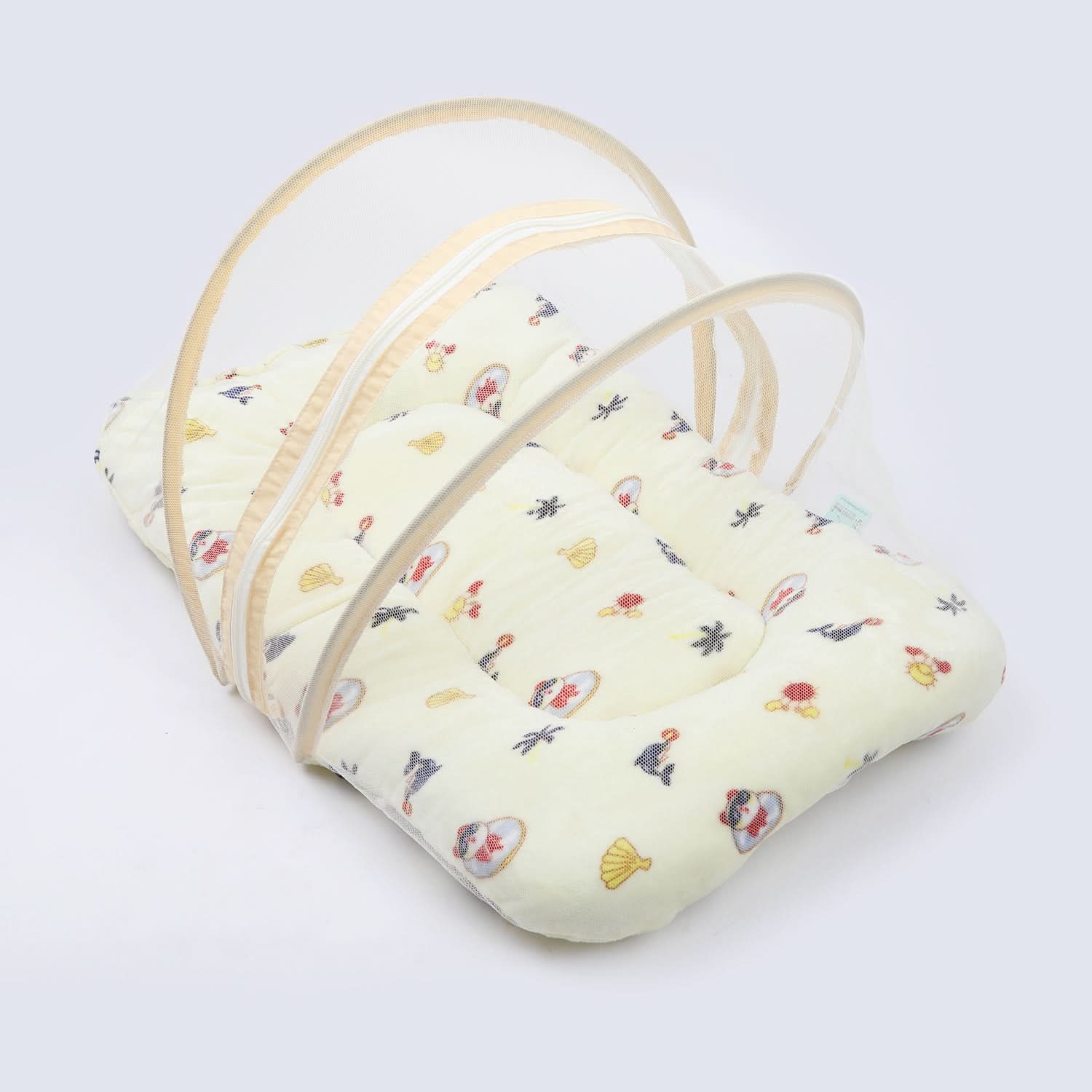 Baby Carry Nest Fancy 8pcs Set - Lemon, Newborn Gift Set, Chase Value, Chase Value