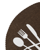 Round Placemats - Menu, Mats, Chase Value, Chase Value