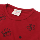 Newborn Girls Half Sleeves Night Suit - Maroon, Newborn Girls Sets & Suits, Chase Value, Chase Value