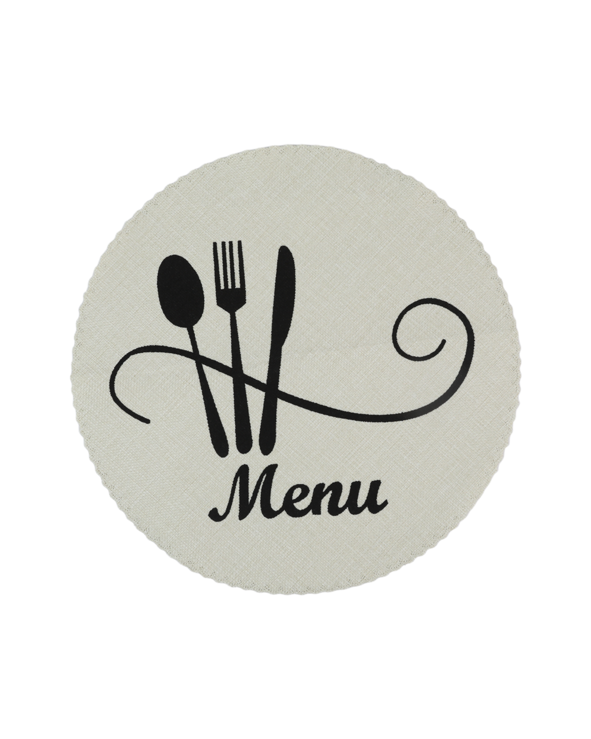 Round Placemats - Menu, Mats, Chase Value, Chase Value