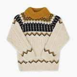 Eminent Boys Crew Neck Sweater - Ecru, Boys Sweaters, Eminent, Chase Value