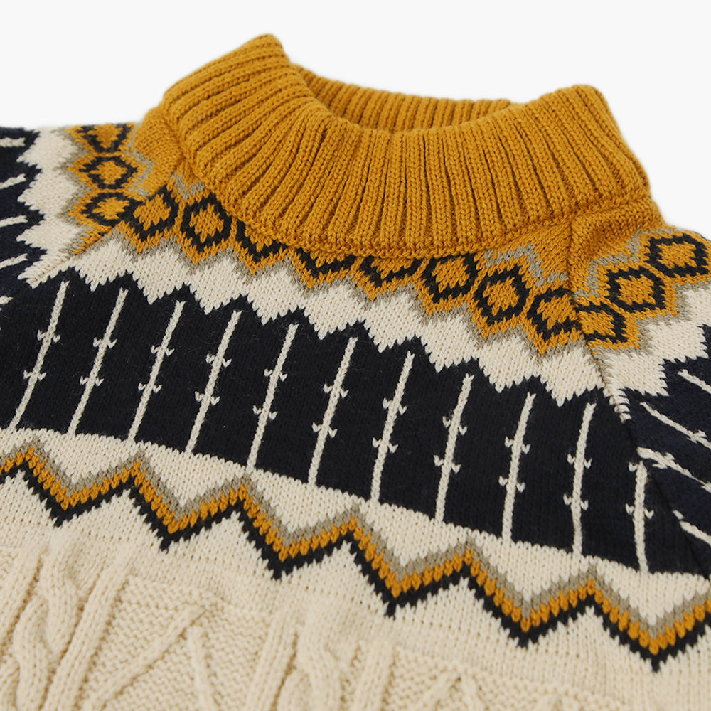 Eminent Boys Crew Neck Sweater - Ecru, Boys Sweaters, Eminent, Chase Value