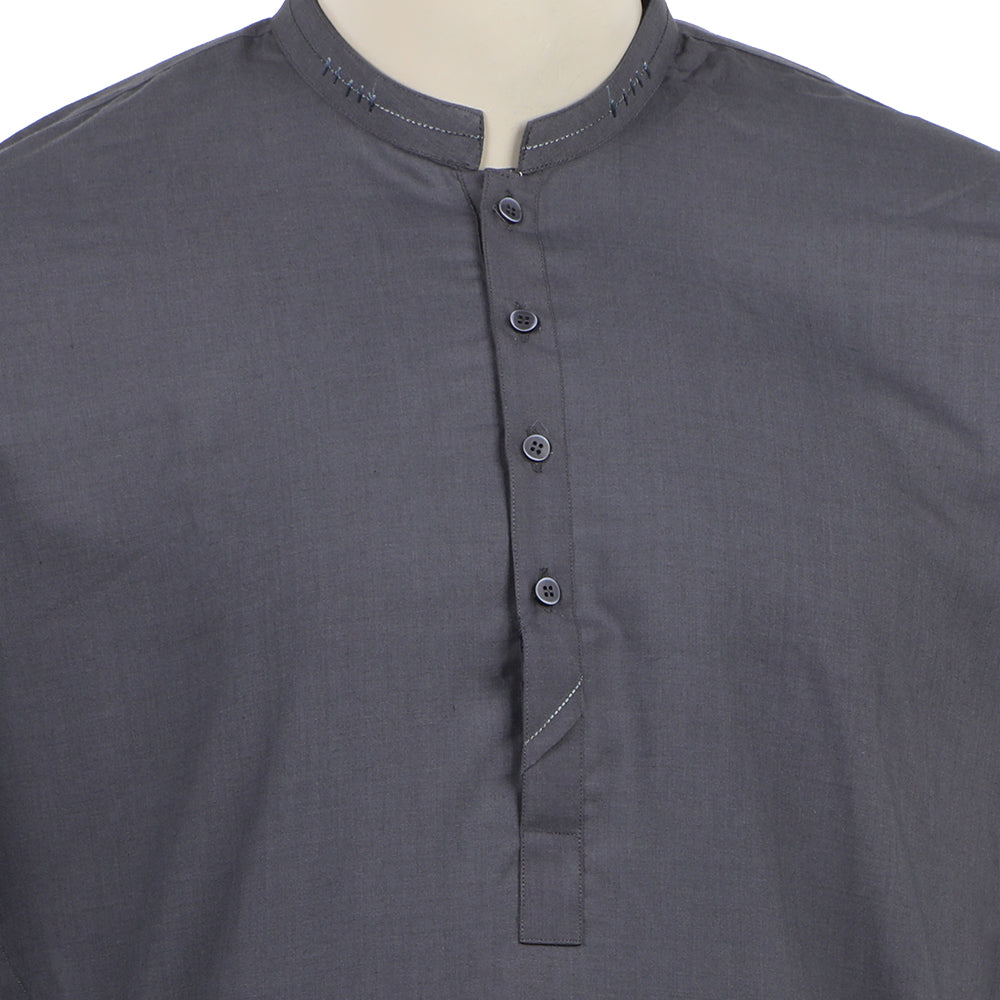 Men's Fancy Shalwar Suit - Charcoal, Men's Shalwar Kameez, Chase Value, Chase Value