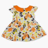 Girls Frock - Orange, Girls Frocks, Chase Value, Chase Value
