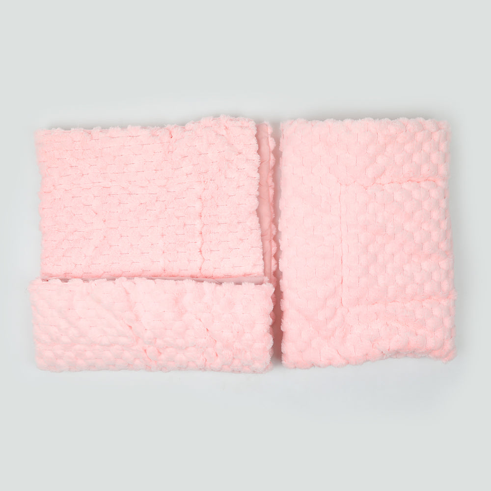 Baby Carry Nest Fancy 7pcs Set - Pink, Newborn Gift Set, Chase Value, Chase Value