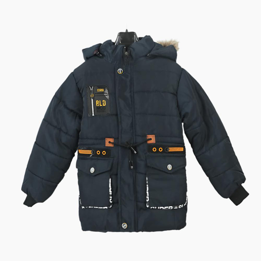 Boys Jacket - Navy Blue, Boys Jackets & Blazers, Chase Value, Chase Value