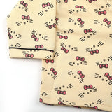 Newborn Girls Ful Sleeves Night Suit - Fawn, Newborn Girls Sets & Suits, Chase Value, Chase Value