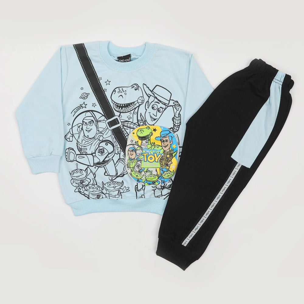 Boys Full Sleeves Suit - Light Blue, Boys Sets & Suits, Chase Value, Chase Value