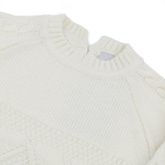 Eminent Newborn Girls Sweater - Off White