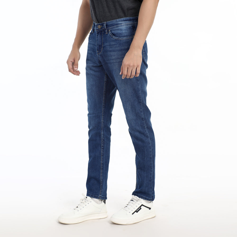 Men's Denim Pant - Mid Blue, Men's Casual Pants & Jeans, Chase Value, Chase Value