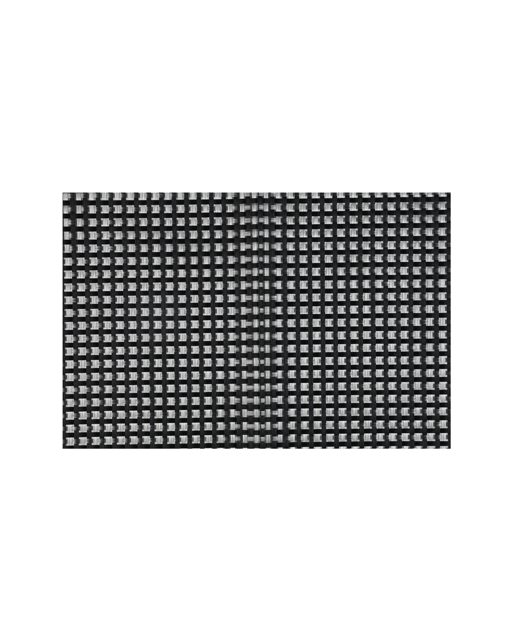 Black Braided Plastic Placemat, Mats, Chase Value, Chase Value