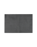 Black Braided Plastic Placemat, Mats, Chase Value, Chase Value