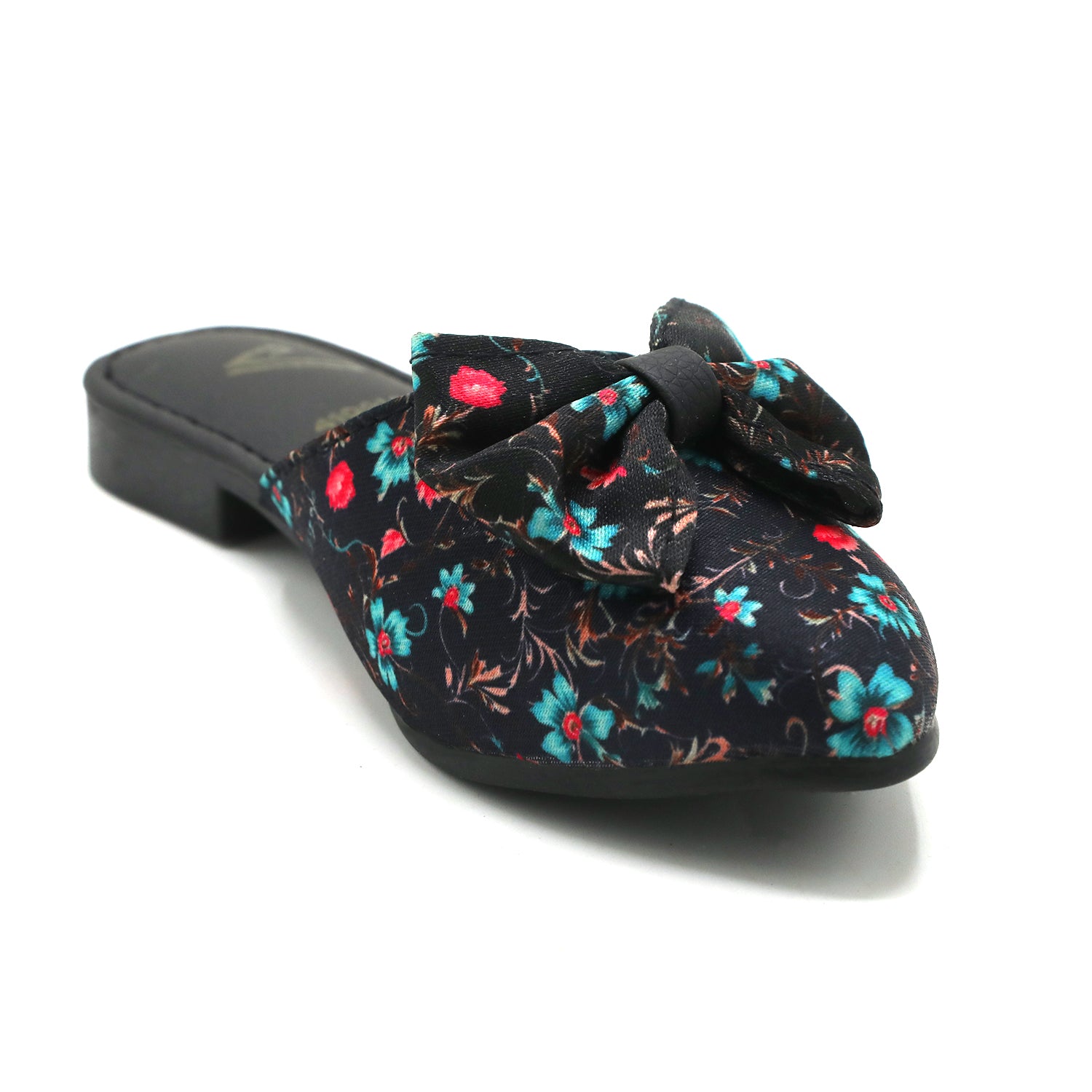 Girls Backless Pump - Black, Girls Backless Pump, Chase Value, Chase Value