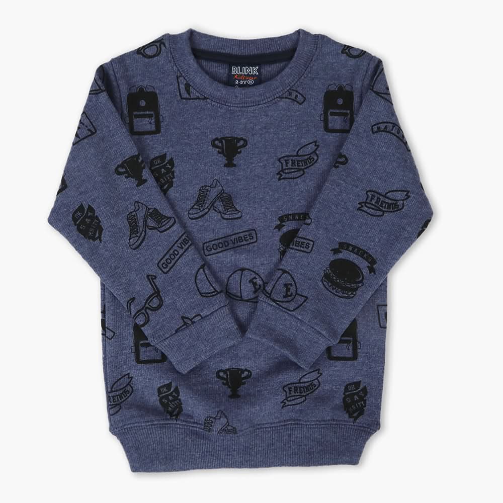 Boys Sweatshirt - Purple, Boys Hoodies & Sweat Shirts, Chase Value, Chase Value