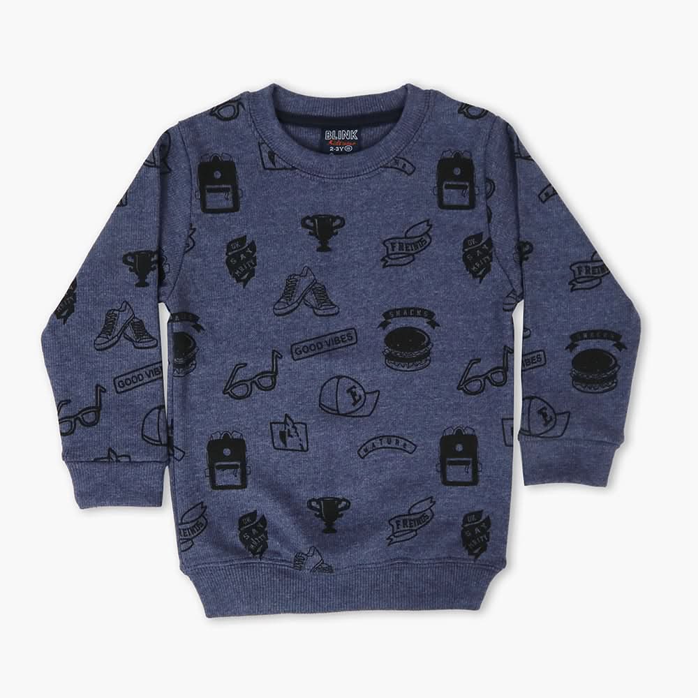 Boys Sweatshirt - Purple, Boys Hoodies & Sweat Shirts, Chase Value, Chase Value
