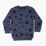 Boys Sweatshirt - Purple, Boys Hoodies & Sweat Shirts, Chase Value, Chase Value