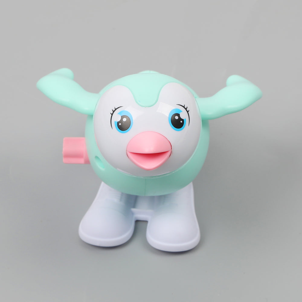 Jumping penguin counter toy - Cyan, Animal Toys, Chase Value, Chase Value