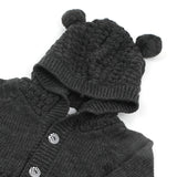 Newborn Boys Full Sleeves Rompers - Charcoal, Newborn Boys Rompers, Chase Value, Chase Value