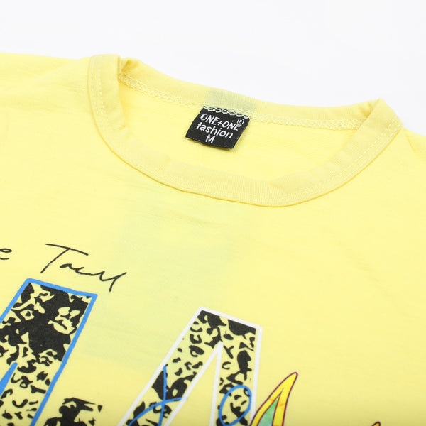 Boys Full Sleeves Suit - Lemon