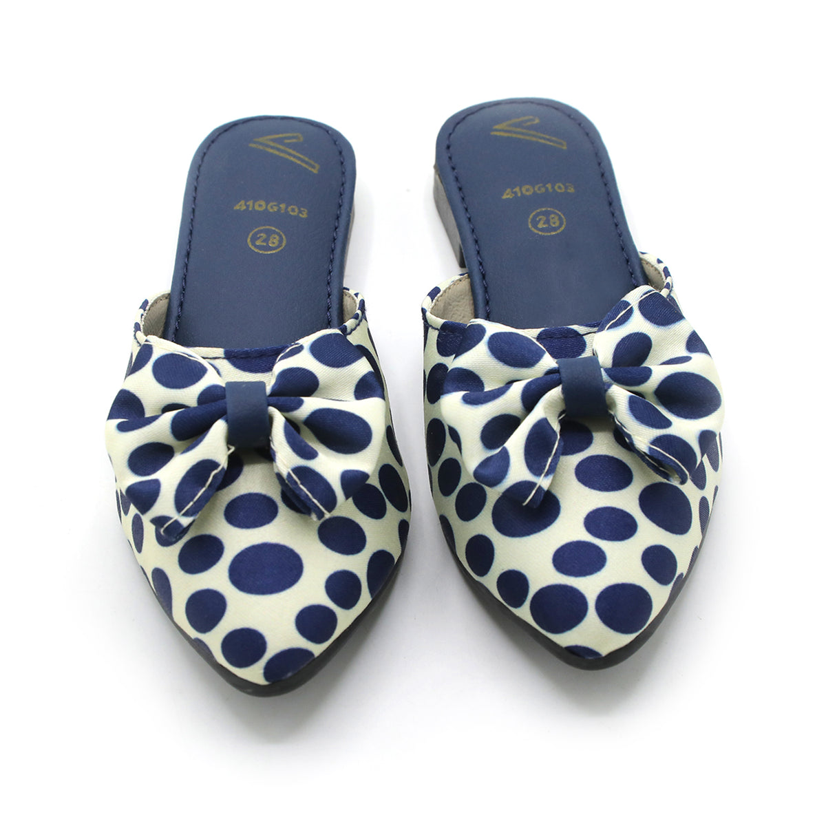 Girls Backless Pump - Blue, Girls Backless Pump, Chase Value, Chase Value