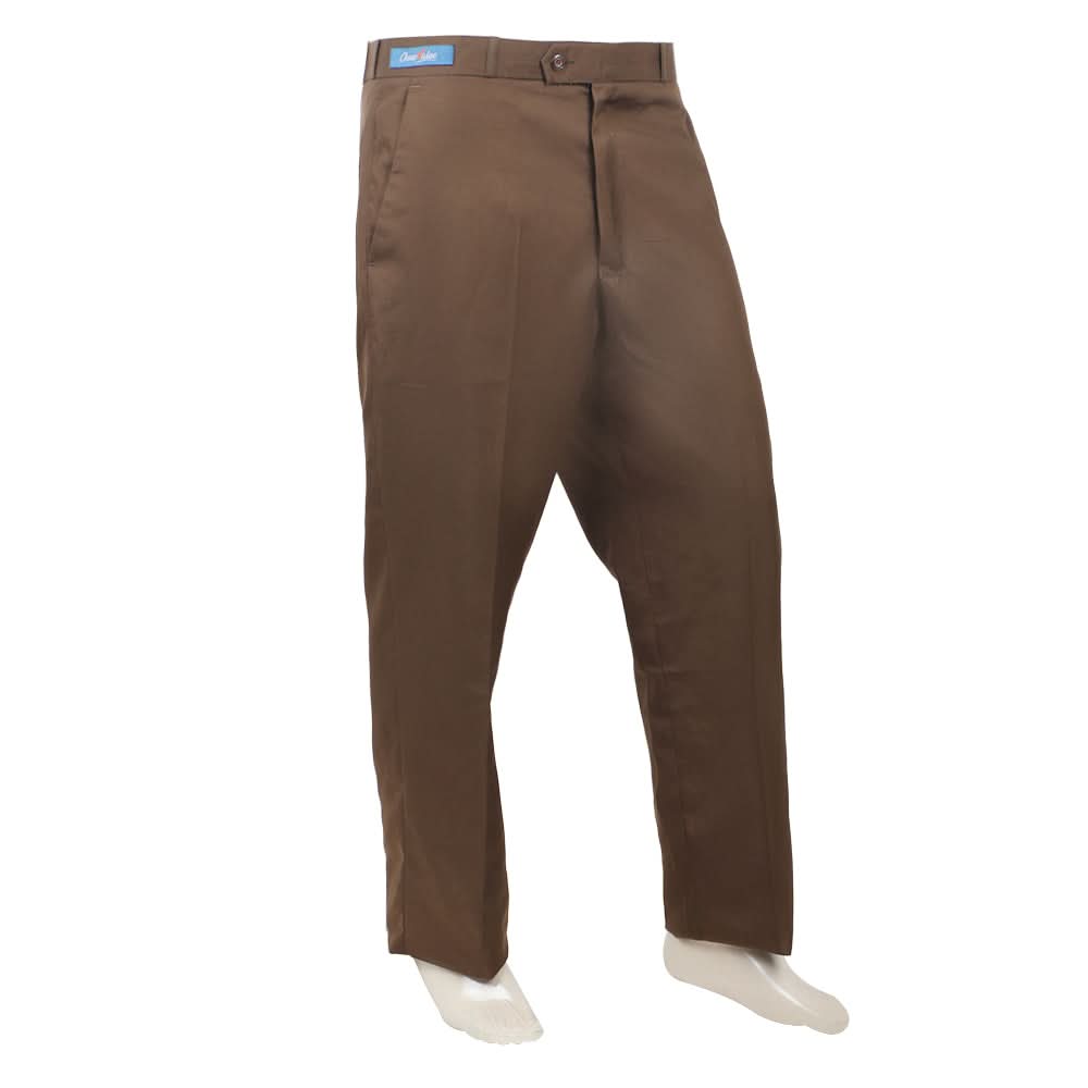 Men's Formal Dress Pant - Dark Brown, Men's Formal Pants, Chase Value, Chase Value