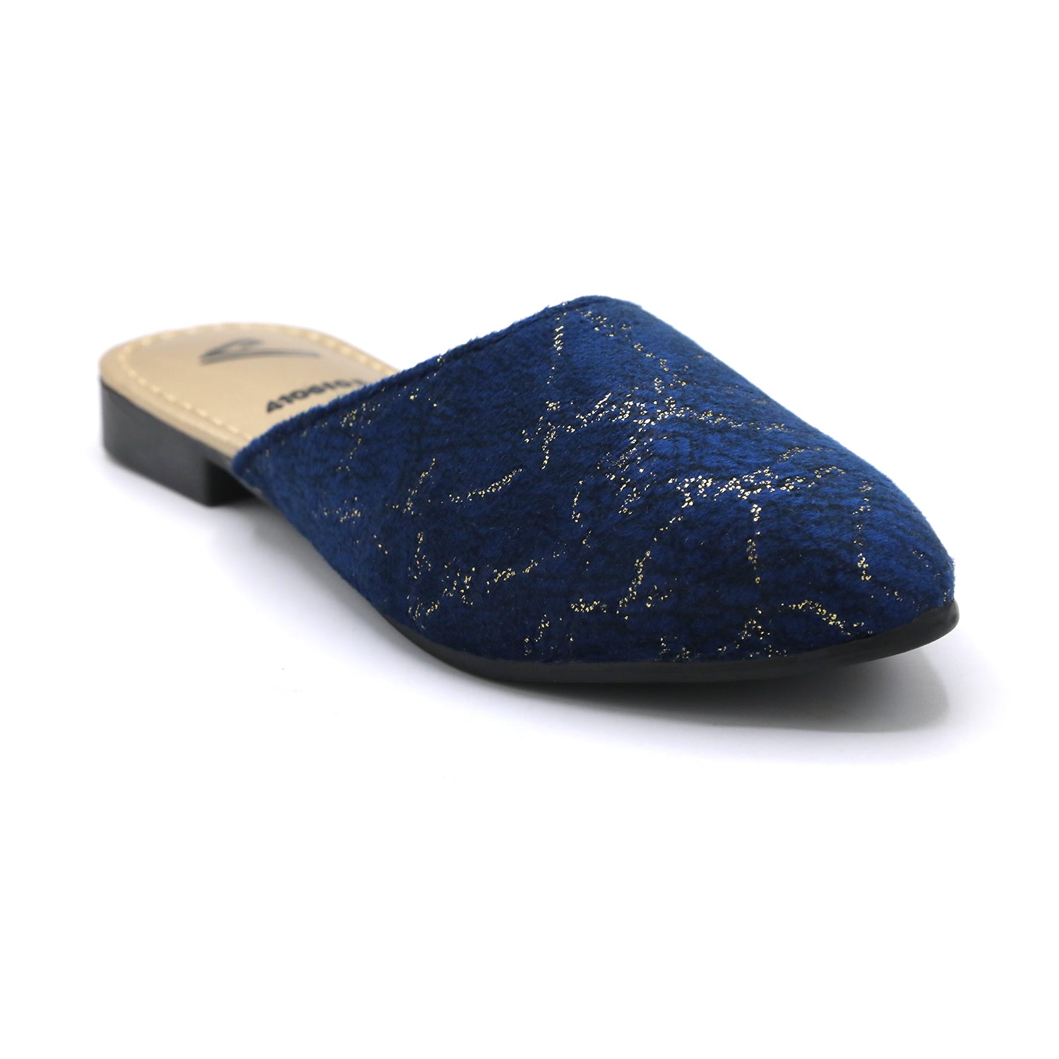 Girls Backless Pump - Navy Blue, Girls Backless Pump, Chase Value, Chase Value