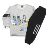 Boys Full Sleeves Suit - Grey, Boys Sets & Suits, Chase Value, Chase Value