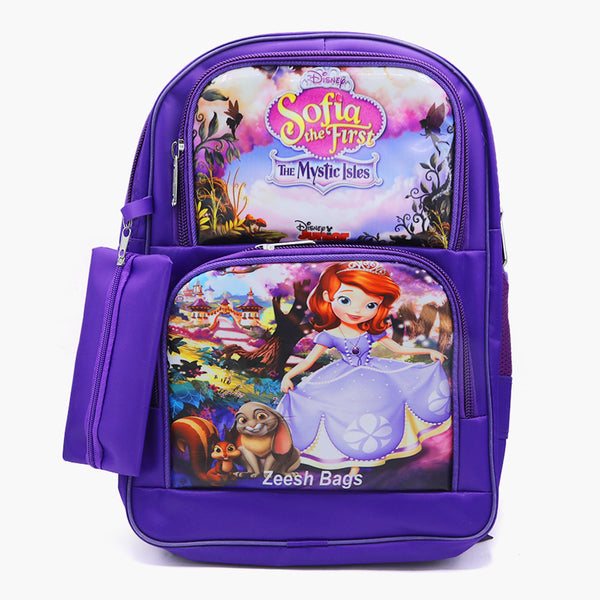 Kids School Bag - Purple