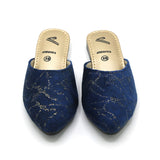 Girls Backless Pump - Navy Blue, Girls Backless Pump, Chase Value, Chase Value