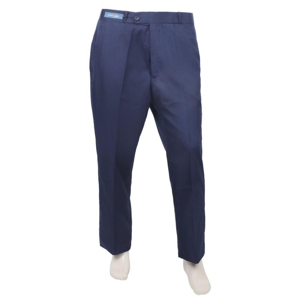 Men's Formal Dress Pant - Navy Blue, Men's Formal Pants, Chase Value, Chase Value